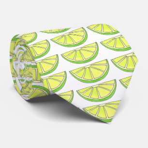 Tropical Lime in the Coconut Fruit Island Beach Tie