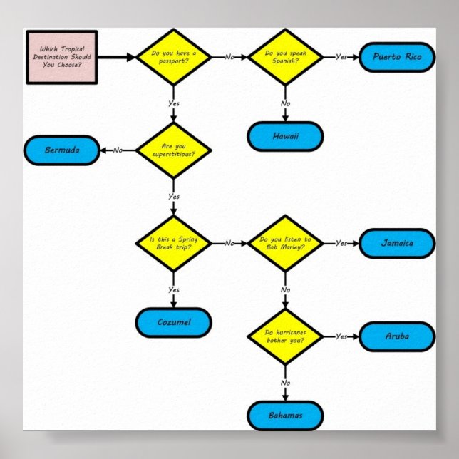 Tropical Location - Flow Chart (Front)