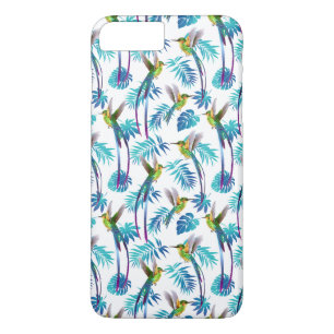 Tropical Long Tail Hummingbirds iPhone 8 Plus/7 Plus Case
