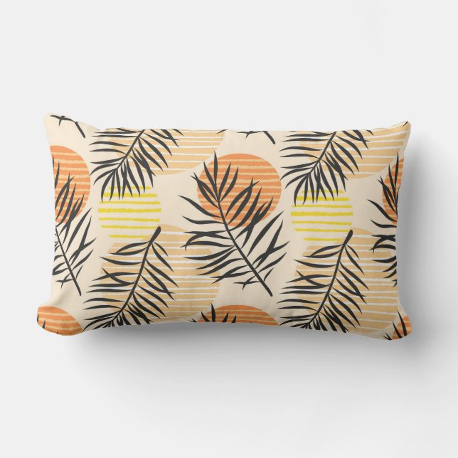 Tropical lumbar pillow (Front)