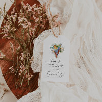 Tropical Macaw Wedding Thank You