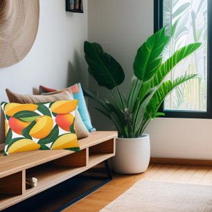 Tropical Mango Tango Personalised Decorative Cushion