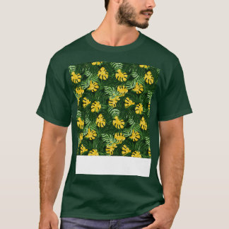 Tropical Minimalism Monstera Leaf Elegance 1 T-Shirt