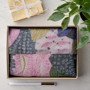 Tropical Modernism Floral Tissue Paper