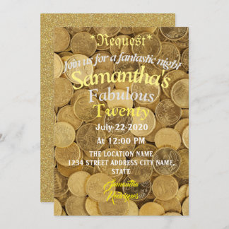 Tropical Money  Invitation