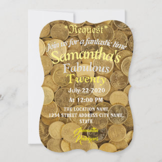 Tropical Money  Invitation