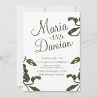 Tropical Monstera Cheese Vine Wedding