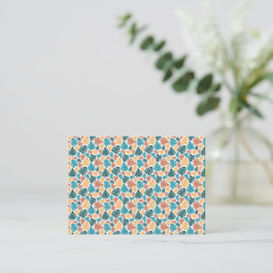 Tropical Monstera Leaf Pattern – Colourful Nature Enclosure Card