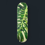 Tropical Monstera Leaf - Skateboard<br><div class="desc">Tropical Monstera Leaf</div>