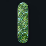 Tropical Monstera Leaves - Nature Travel Skateboard<br><div class="desc">Tropical Monstera Leaves - Choose / add your favourite background colours !!</div>