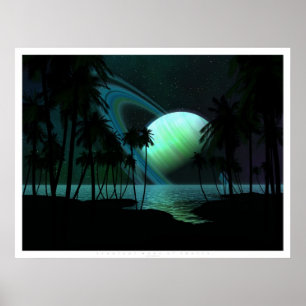 Tropical Moon of Thetis Poster