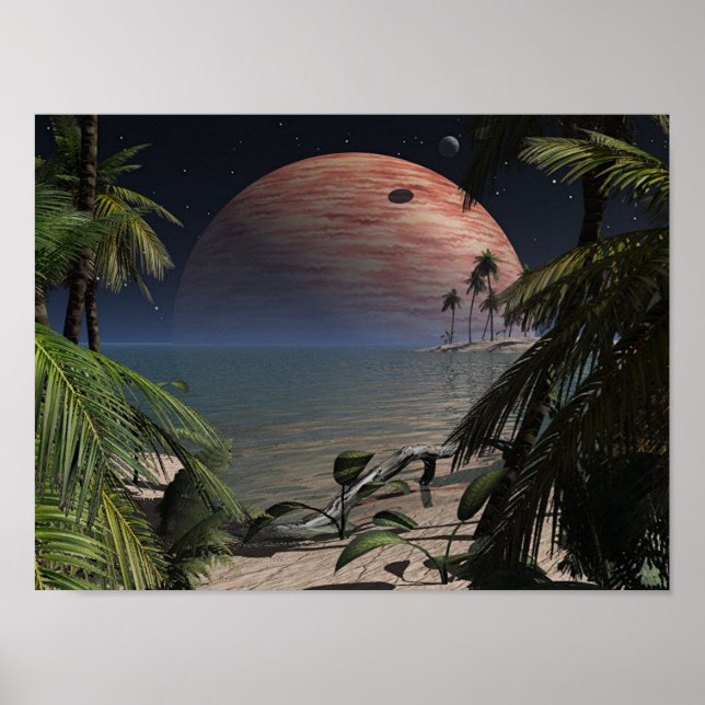 Tropical Moon Poster (Front)