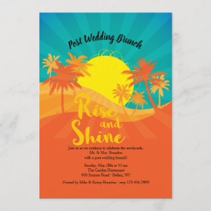 Tropical Morning Invitation
