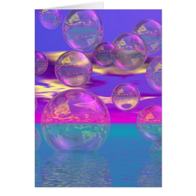 Tropical Morning – Magenta and Turquoise Paradise (Front)