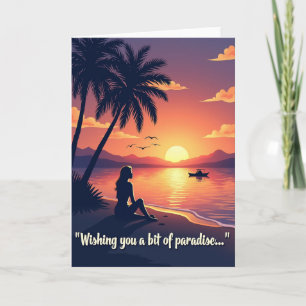 Tropical Mothers Day Vista Card