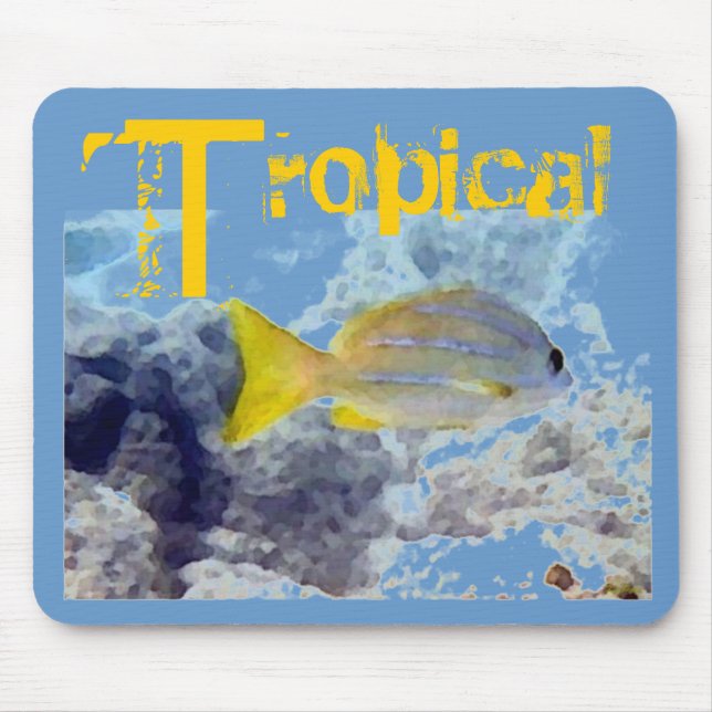 Tropical Mouse Pad (Front)