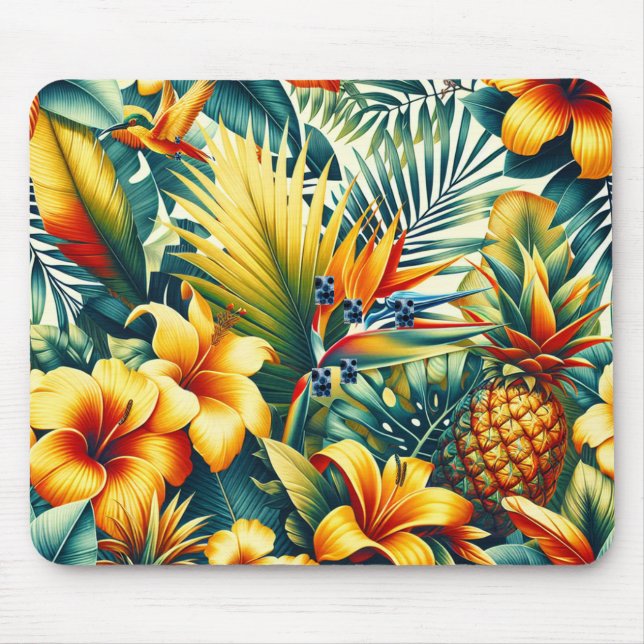 Tropical mouse pad  (Front)