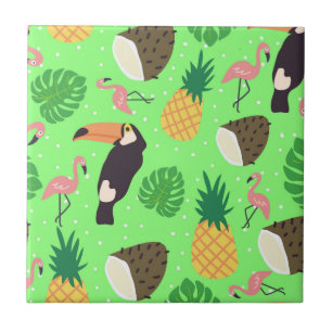 Tropical Nature Ceramic Tile
