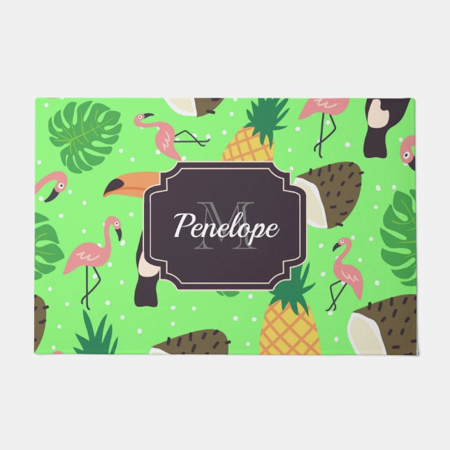 Tropical Nature Doormat (Front)