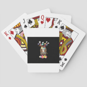 Tropical Nature's Bounty" Coconut Lemonade Art Playing Cards