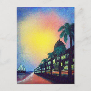 Tropical Nights Postcard