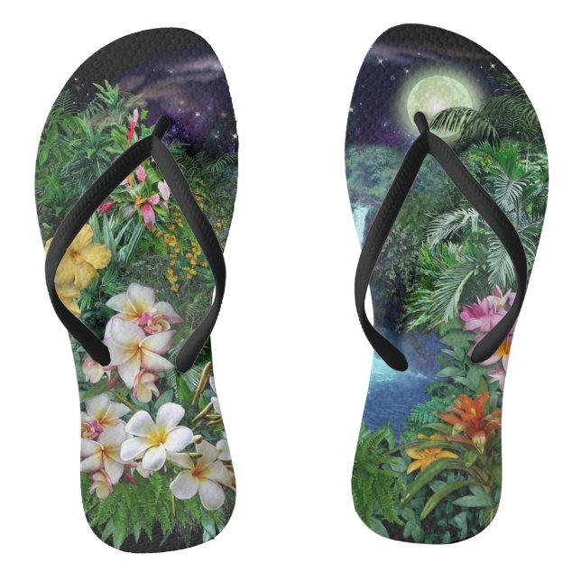 Tropical Nights Thongs (Footbed)