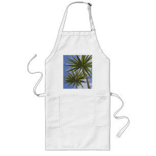 Tropical Oasis Palm Trees Long Apron