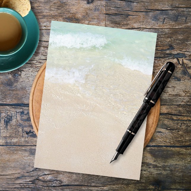 Tropical Ocean Beaches Blank Printable Paper (Creator Uploaded)