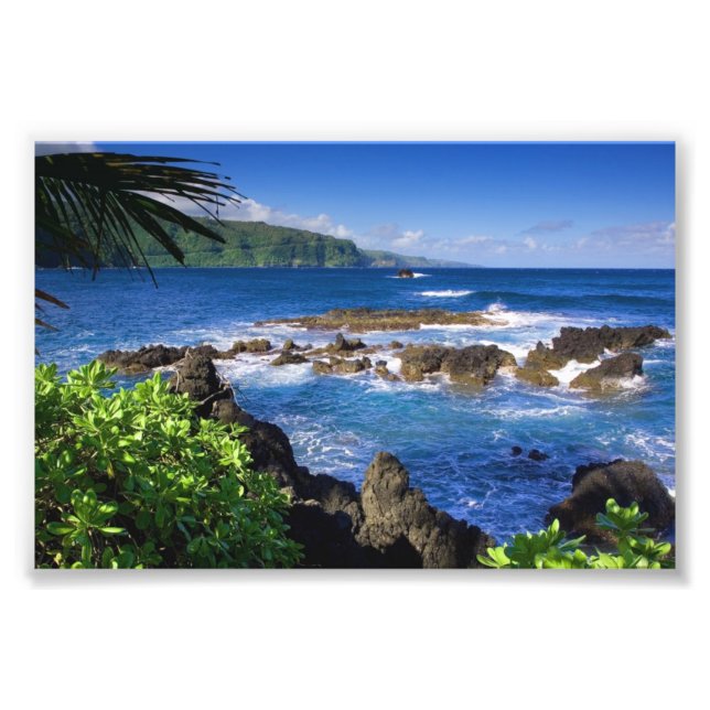 Tropical Ocean Scene Photo Print (Front)