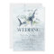 Tropical Ocean Shark Wedding invitations