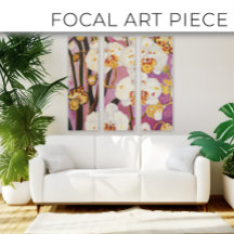 Tropical Orchid study #2 watercolor