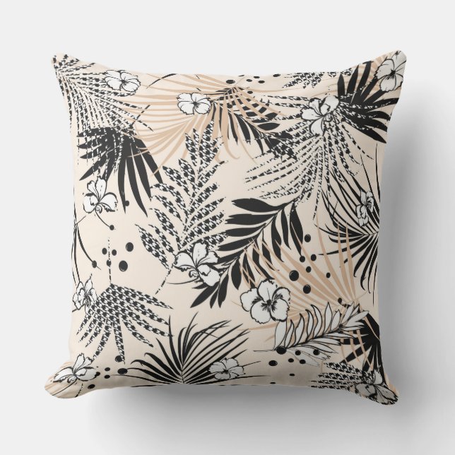 Tropical Outdoor Pillow (Front)