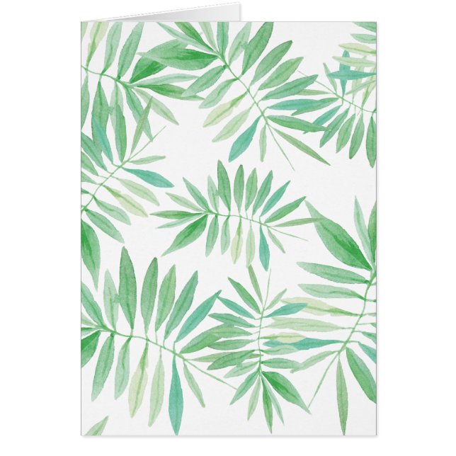 Tropical palm fern storm (Front)