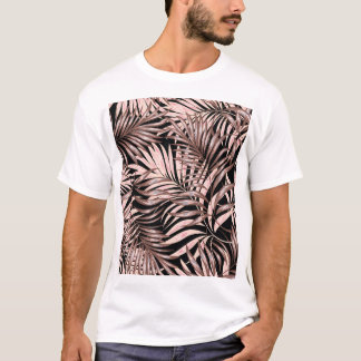 Tropical Palm: Jungle Floral Pattern. T-Shirt