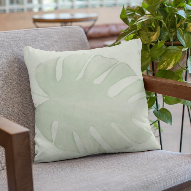 Tropical Palm Leaf Cushion (Creator Uploaded)