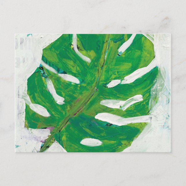 Tropical | Palm Leaf Postcard (Front)