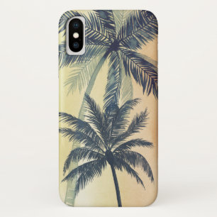 Tropical Palm Leaves iPhone X Case