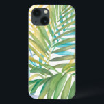 Tropical Palm Leaves iPhone 13 Case<br><div class="desc">Tropical Palm Leaves. Artist: Megan Meagher. Image ID: 149600FN.</div>