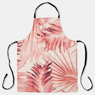Tropical Palm Leaves, Hawaiian Stylish Pattern. Apron