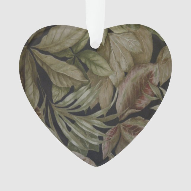 TROPICAL PALM LEAVES ORNAMENT (Front)