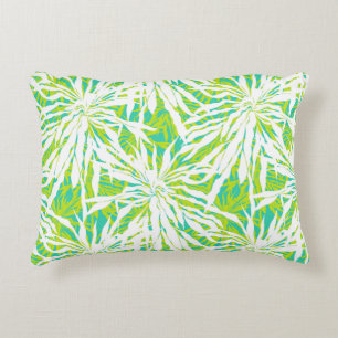 Tropical Palm Leaves Pattern Decorative Cushion