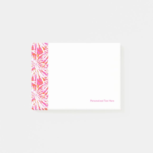 Tropical Palm Leaves Post-it Notes (Front)