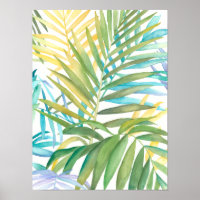 Tropical Palm Leaves