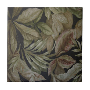 TROPICAL PALM LEAVES TILE