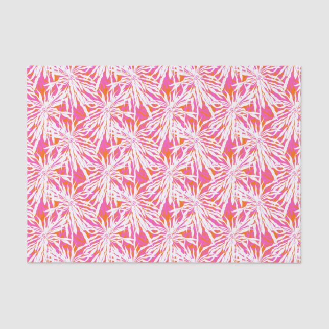 Tropical Palm Leaves Tissue Paper (Front)