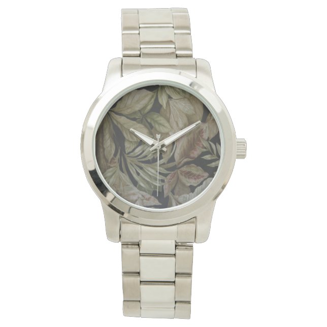 TROPICAL PALM LEAVES WATCH (Front)