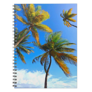 Tropical Palm Notebook – Caribbean Vibes Journal
