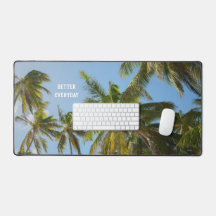 Tropical Palm sky & Motivational Aesthetic Work