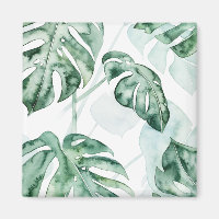 Tropical Palm Split Leaf
