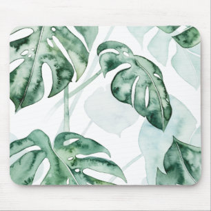 Tropical Palm Split Leaf Mouse Pad